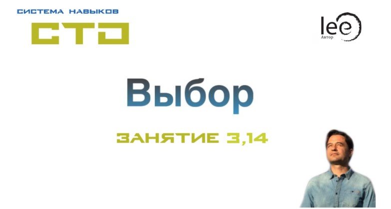 СТО Выбор Занятие №3,14 (Lee)
