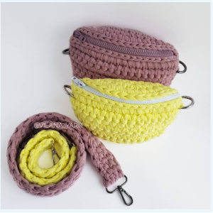 Поясная сумка Виктория (vilana_yarn)
