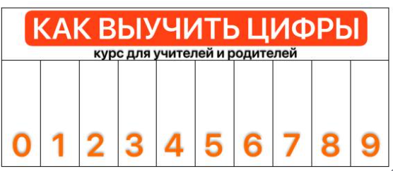 Как выучить цифры (Оксана Солодина)